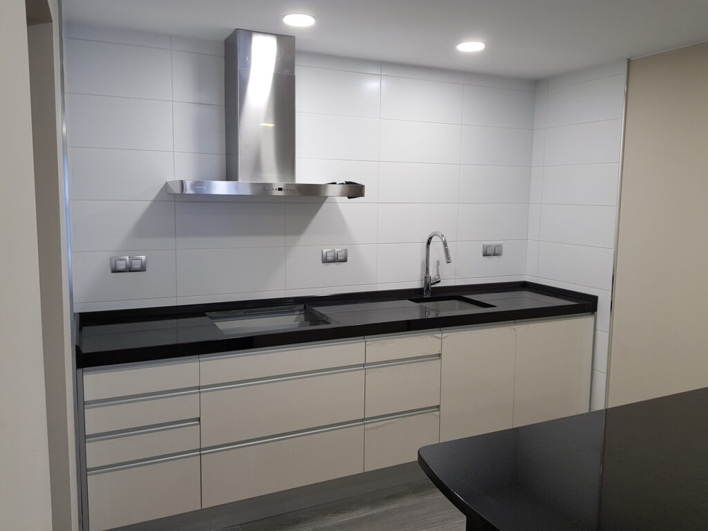 Reforma Cocina con isla en Zaragoza