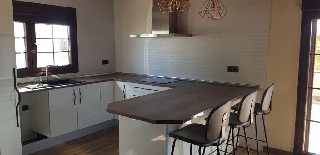 Reforma Cocina en U en Zaragoza