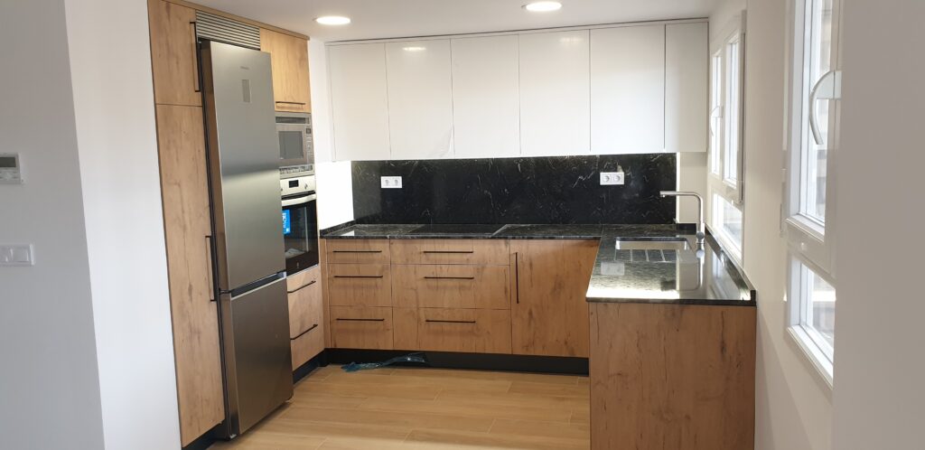 Reforma Cocina en U en Zaragoza