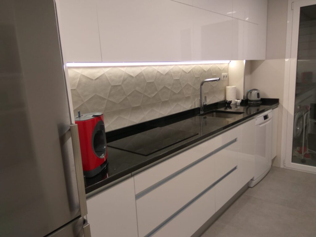 Reforma Cocina Recta en Zaragoza
